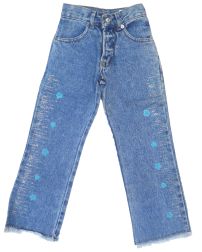 Pantalón de Jean con Brillos 