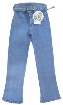 Pantalon jean con cinturon 