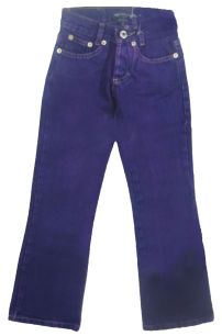 Pantalon jean recto color 