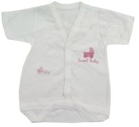 Enterito Manga Corta Con Botones Adelante 