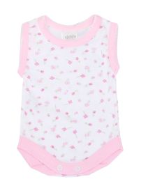 Body Estampado Sin Manga 