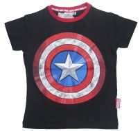 Remera Personaje Manga Corta Algodón Avengers(Capitan America)