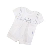 Enterito Babucha Batista Cuello Bordado