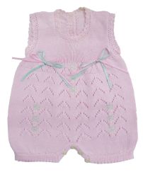 Enterito Hilo Sin Mangas con Moños Bicolor