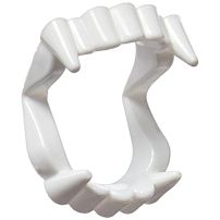 Dientes De Vampiro - Colmillos - De Plastico - Por Unidad 