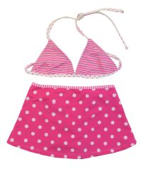 Malla de 2 Piezas con Pollera