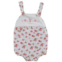 Enterito jardinero estampado flores