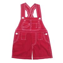 Jardinero color liso con costura a contratono