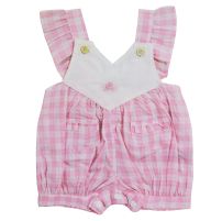 Jardinero escoces con volados en mangas