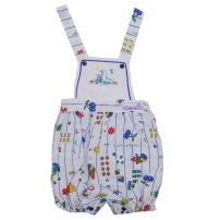 Enterito de tela plana estampado