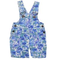 Jardinero estampado floreado