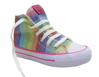 Zapatilla Bendi basket glitter cordon