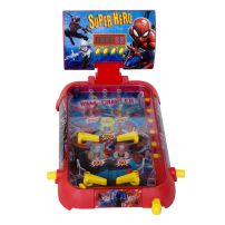 Juego De Mesa Super Flipper Spiderman Hombre Araña - Panel Con Contador Digital - 5 Bumpers Luminosos 