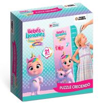 Puzzle Creciendo Cry Babies - Bebes Llorones - Tabla Medidora 