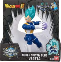 Muñeco Articulado Super Saiyan Blue Vegeta - Attack Collection - Dragon Ball 