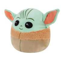 Squishmallows Peluche Soft 25 cm Grogu - Star Wars - The Mandalorian - Baby Yoda