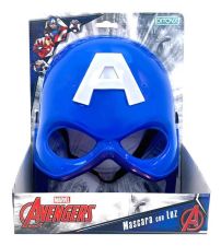 Mascara Capitan America Con Luz - Marvel Avengers 