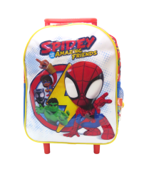 Mochila Con Carro Jardin Spidey Y Sus Sorprendente Amigos - Spiderman - 12 Pulgadas