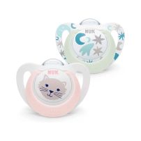 Chupete Star Day & Night x2 0 - 6 m