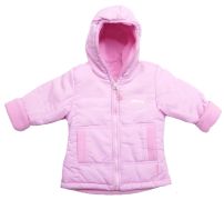 Campera de Microfibra y Wata con Capucha