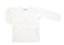 Remera Manga larga con Moño Bordado