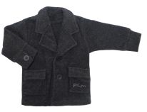  Sacon Gaban de Paño Térmico Cuello Solapa con Boton