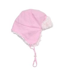 Gorro Tipo Aviador Microfibra con Interior Polar y Piel