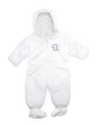 Enterito Termico (Astronauta)  Con un Uno Bordado - Botitas y Mitones 