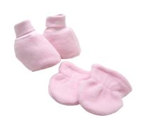 Conjunto de Escarpines y Mitones con Puño