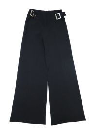 Pantalon de Vestir Nena.Tropical con detalle de hebilla en la cintura 