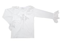 Remera chuchi con volados cuello