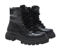 Borcego Cuello Charol con ganchos