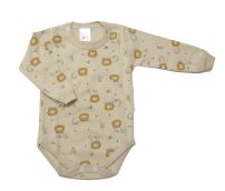 Body Estampado Leones Manga Larga