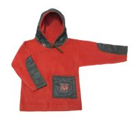 Buzo Polar con Capucha de Microfibra y bordado FCH