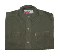 Camisa Manga Larga de Algodon Dos Bolsillos