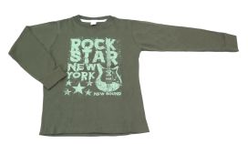 Remera Manga Larga Varon Con Estampado 