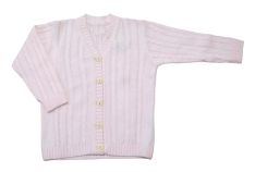 Saquito de Cashmilon Escote en V con Ochos