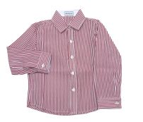 Camisa de Vestir Manga Larga Rayada