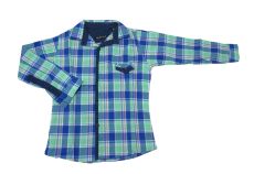 Camisa Varon Manga Larga Escocesa