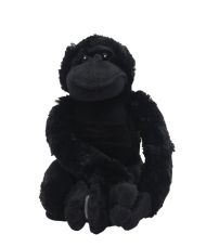 Mono. Abraza con sus manos y pies (con Velcro). Hace sonidos al pasar por adelante