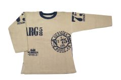 Buzo Algodon Rustico con estampado