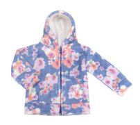 Campera Piel Con Capucha estampada