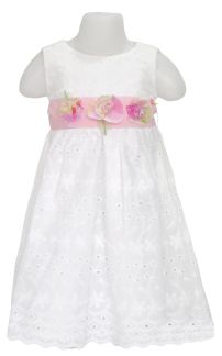 Vestido Broderie bordado Pesado 