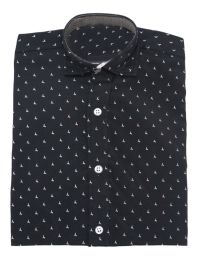 Camisa de Vestir Manga Larga con detalles