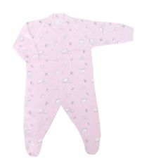 Enterito Manga larga Sin pie estampado ovejitas