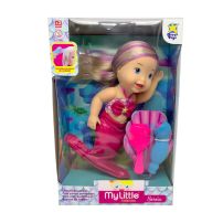 Muñeca My Little Collection Sereia - Mi Pequeña Sirena - Con Accesorios 
