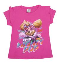 Remera De Algodon Manga Corta Paw Patrols Nena 