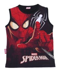 Musculosa (Sudadera) De Algodon Spiderman Con Estampado 