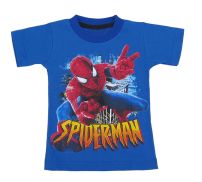 Remera Personaje De Algodon Manga Corta Spiderman 