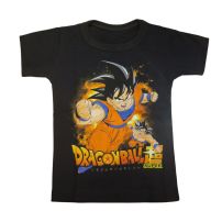 Remera Personaje De Algodon Manga Corta  Dragon Ball